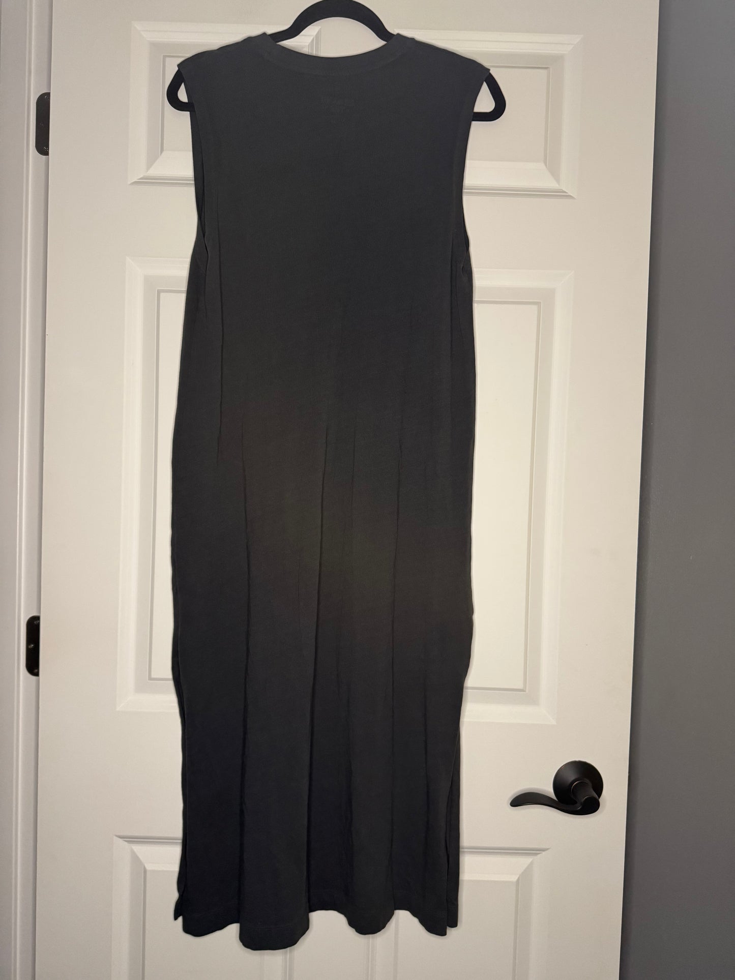 American Eagle band tee dress sleeveless small blueish gray Grateful Dead