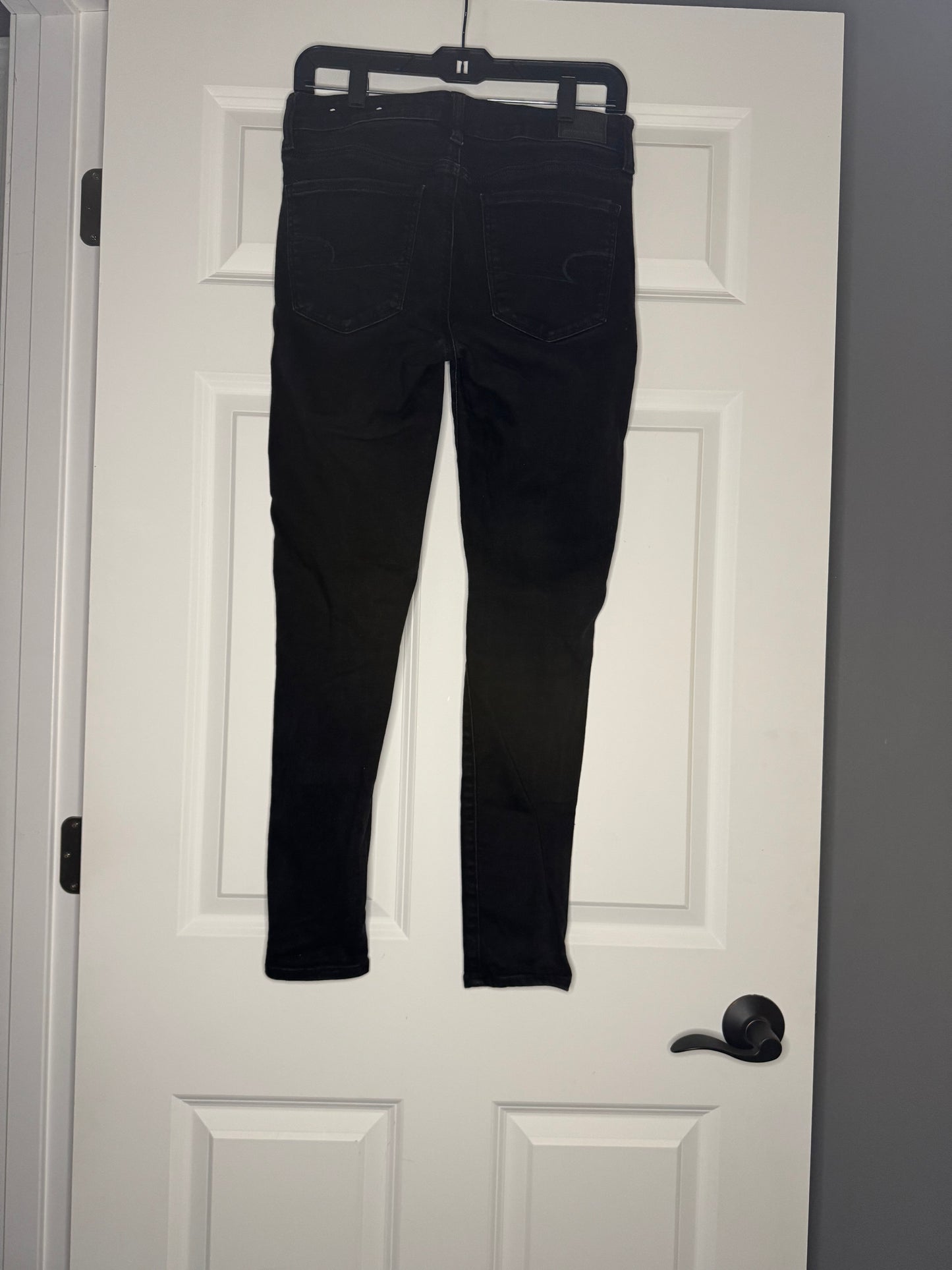 American Eagle next level stretch Jegging jeans black 6