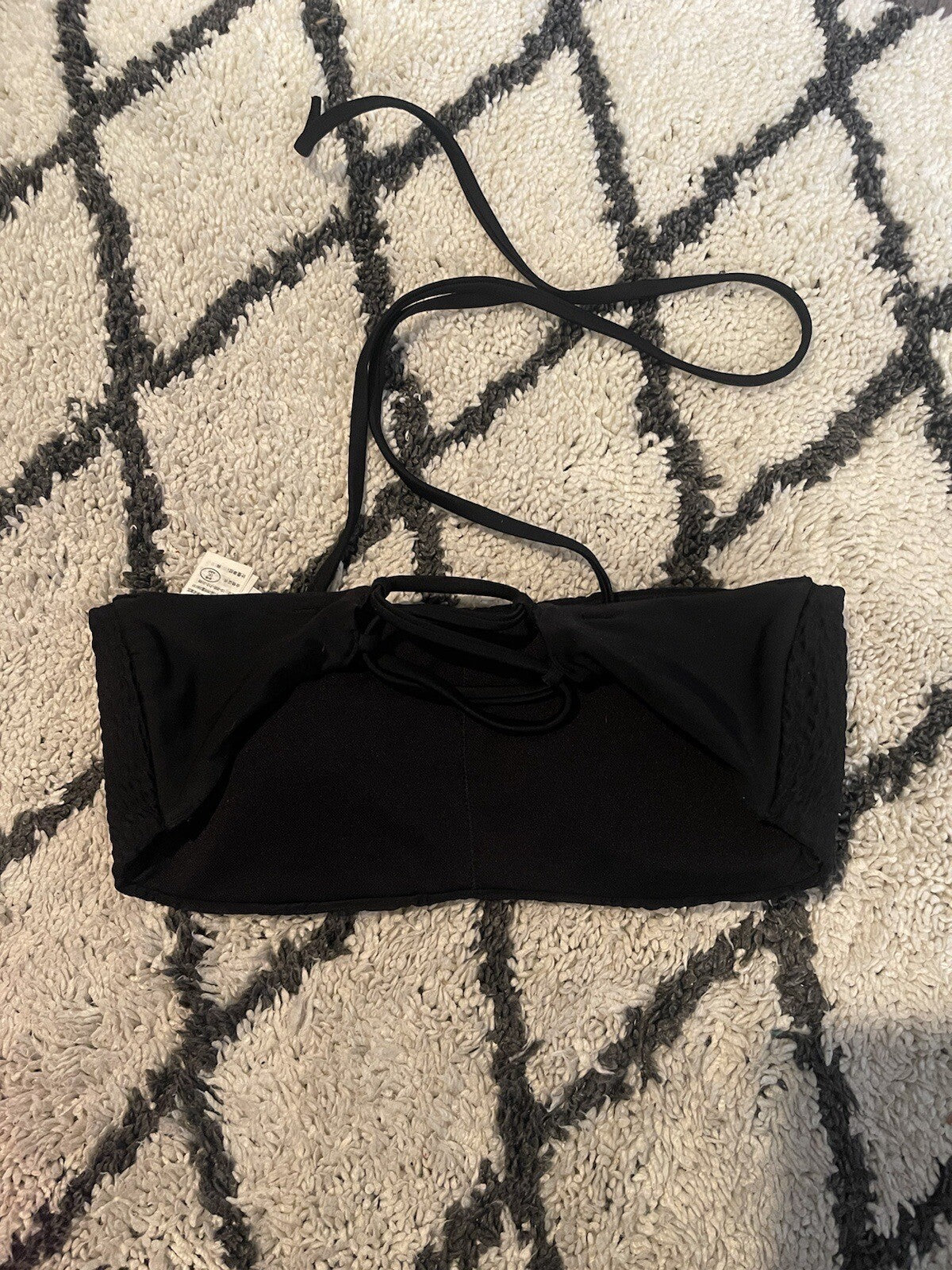 Hollister Swimsuit Top Black Small