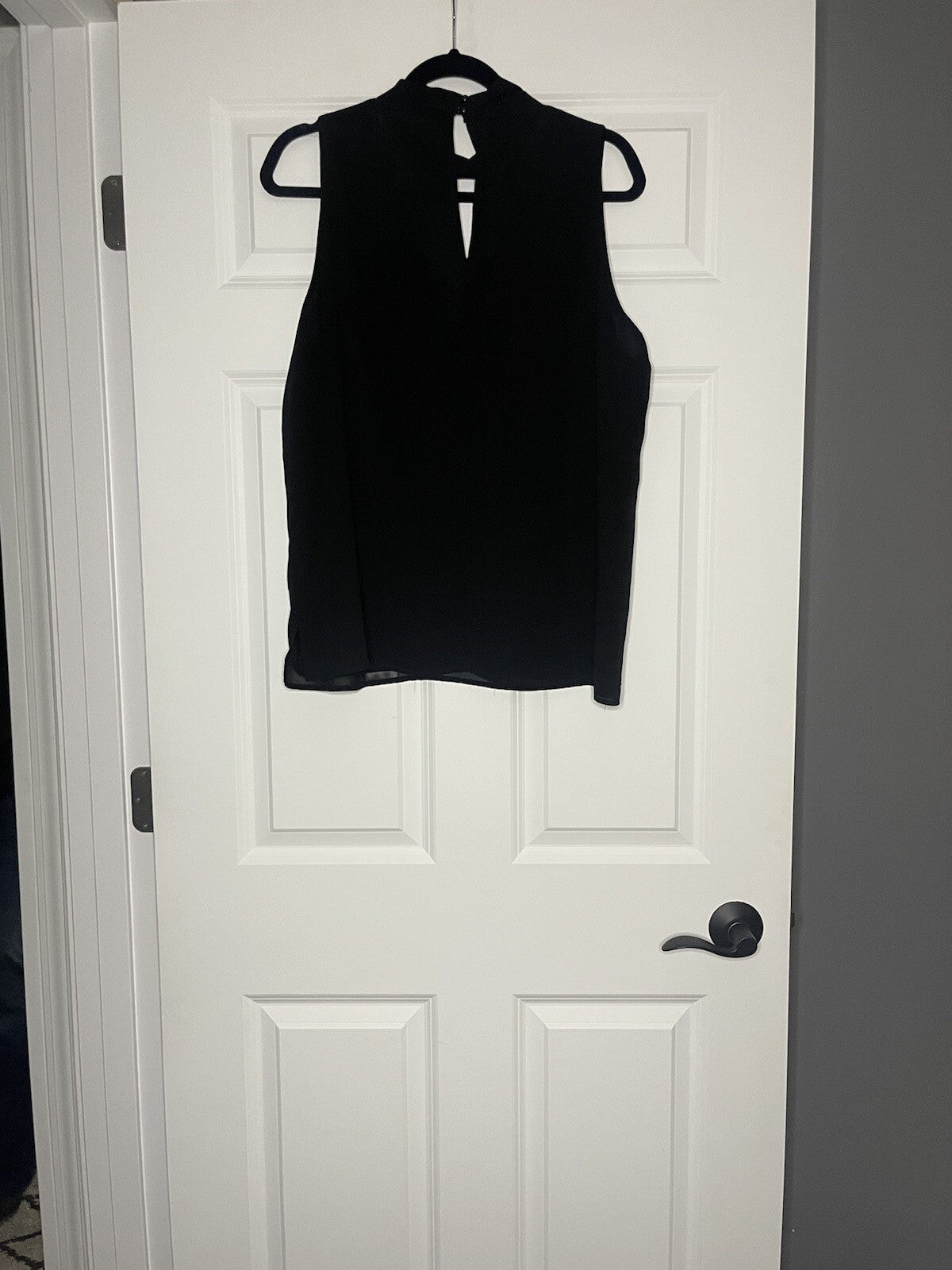 Maette Sleeveless Blouse Xl Black