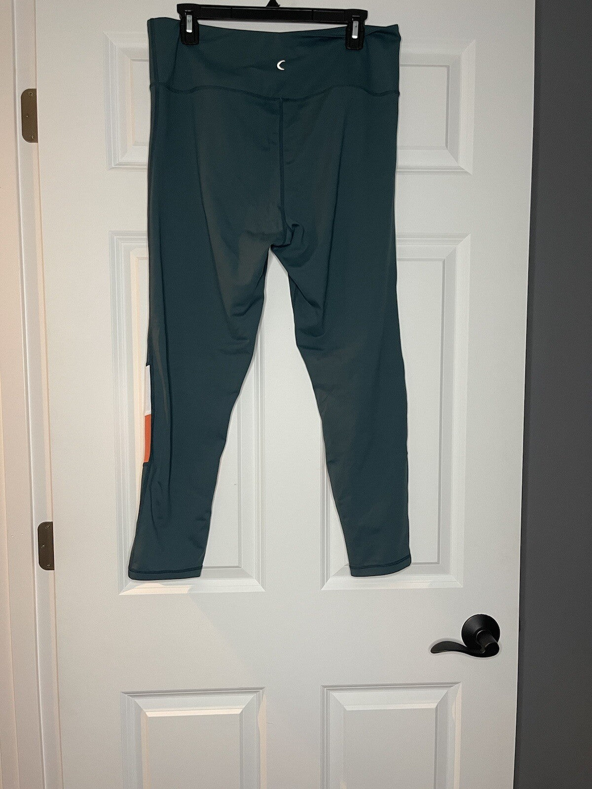 Zyia Active 7’8 Leggings Size 14-16 Green Orange White