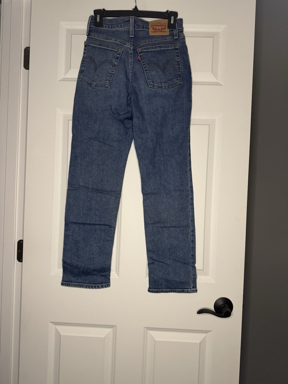 Levi Wedgie Straight Jeans 26 Blue