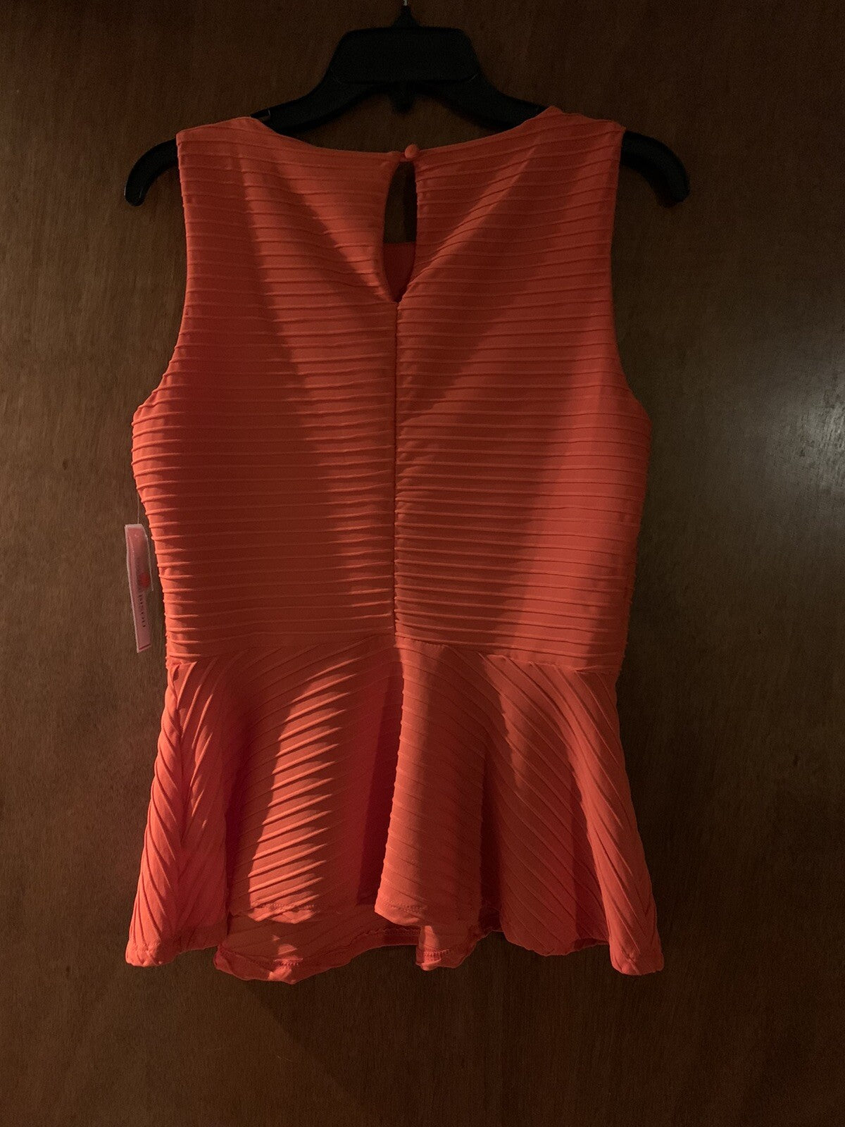Bisou Bisou Sleeveless Blouse Medium Nwt