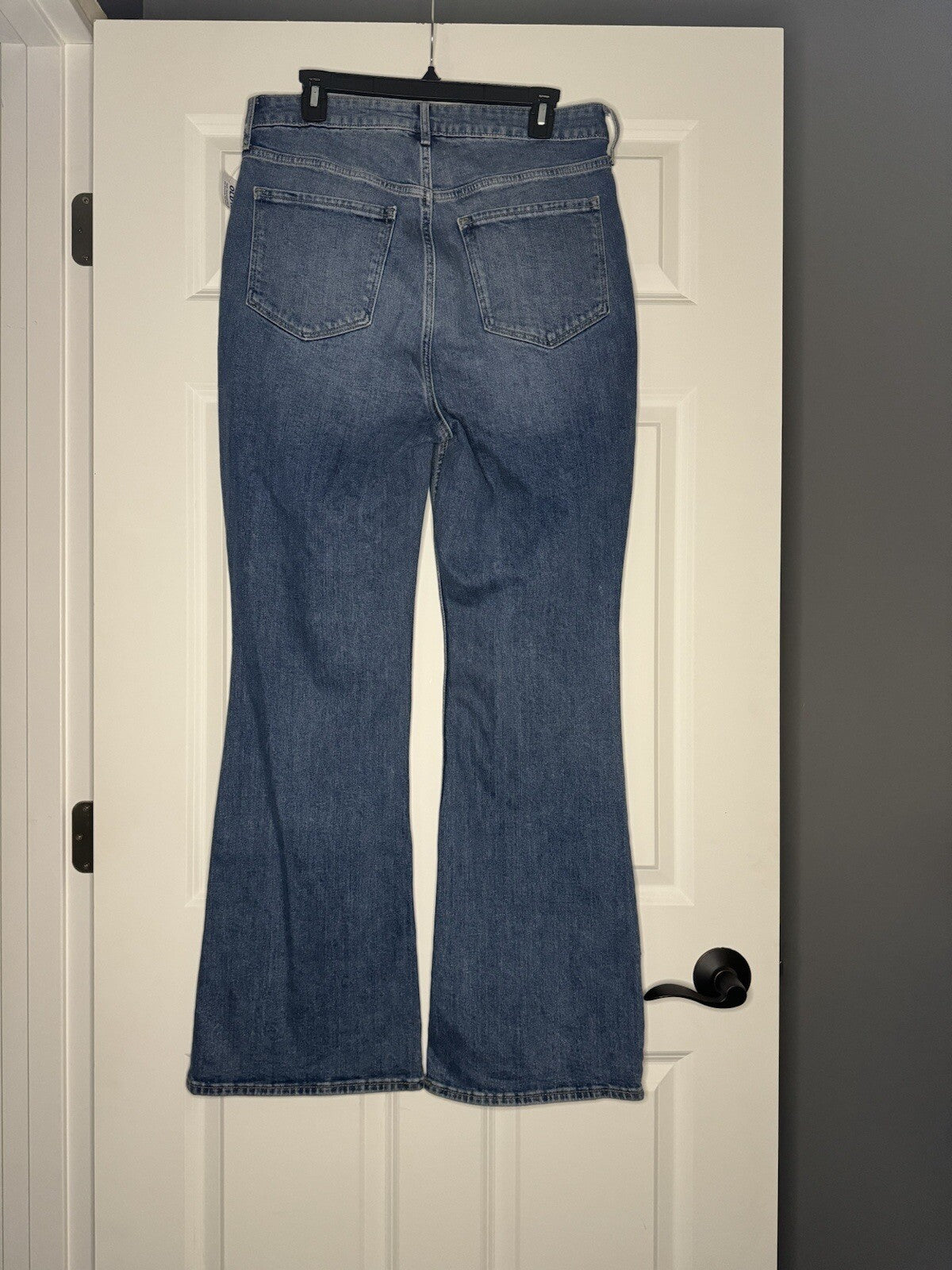 Old Navy Higher High Rise Flare Secret Smooth Pocket Jeans 12 Nwt