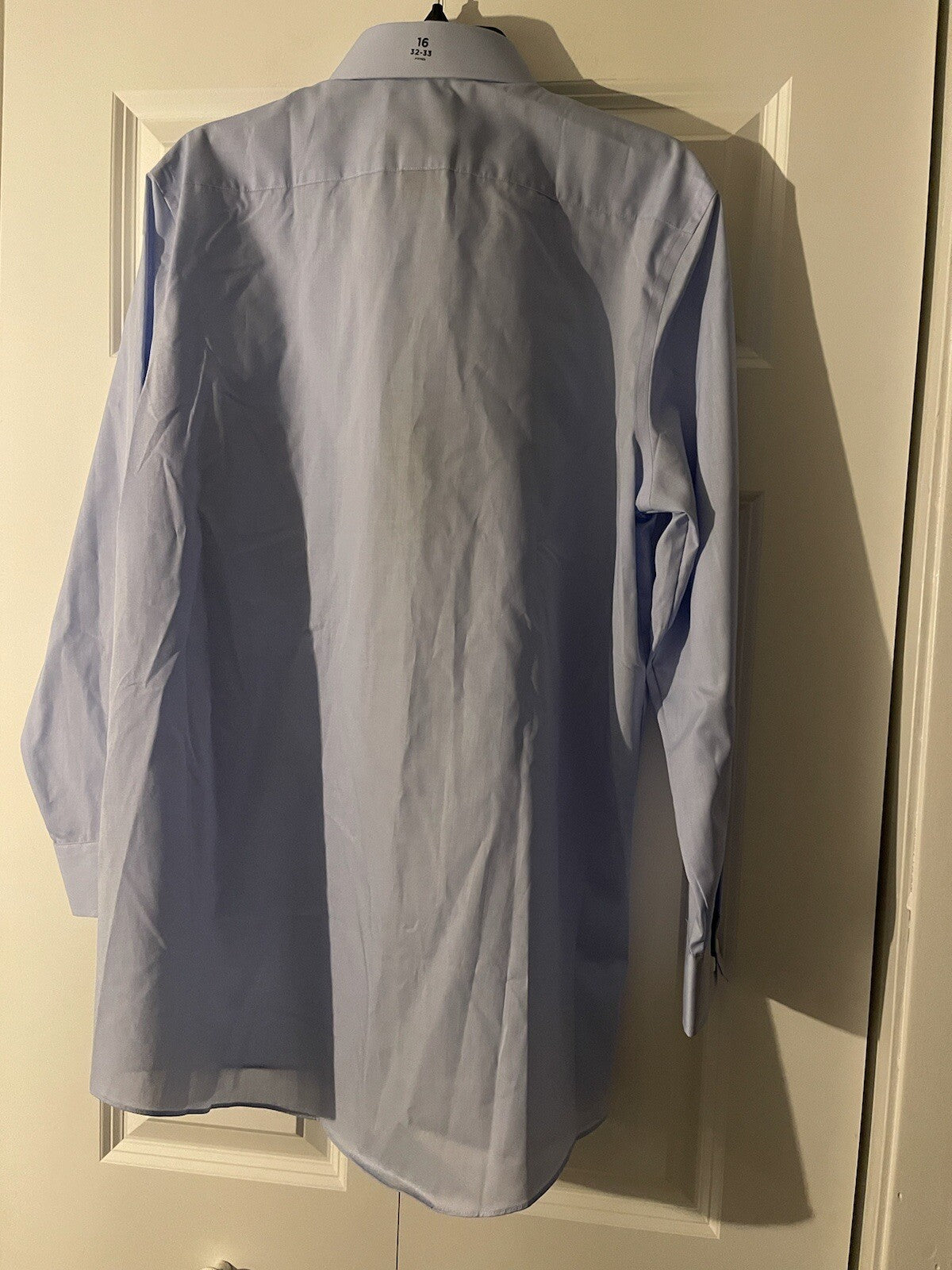 Stafford button down travel easy care broadcloth fitted 16 / 32-33