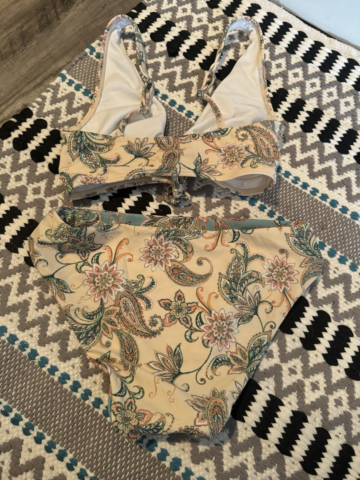 Unbranded 2 Piece Bikini Small Reversible Bottoms