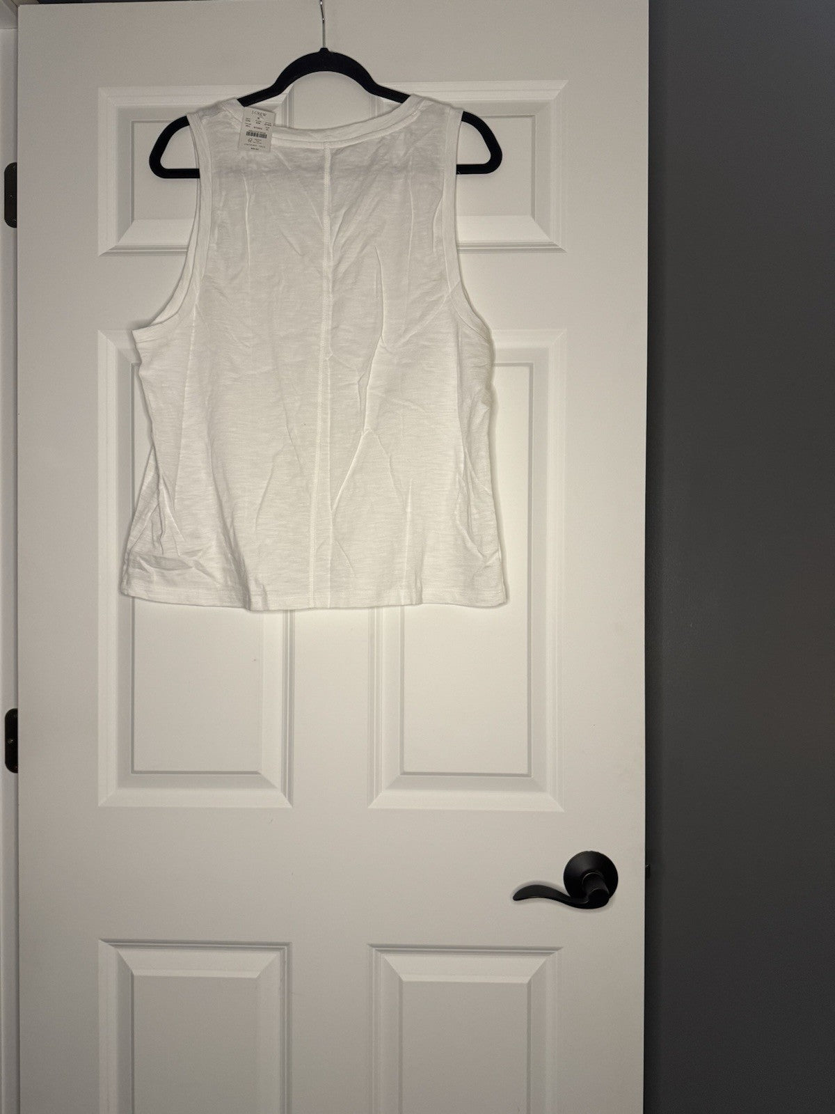 J Crew Girlfriend Tank Xl White Nwt