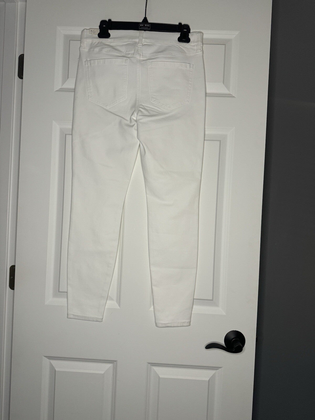 Liverpool Gia Glider Ankle Skinny Jeans Bright White 4/27 Nwt 129
