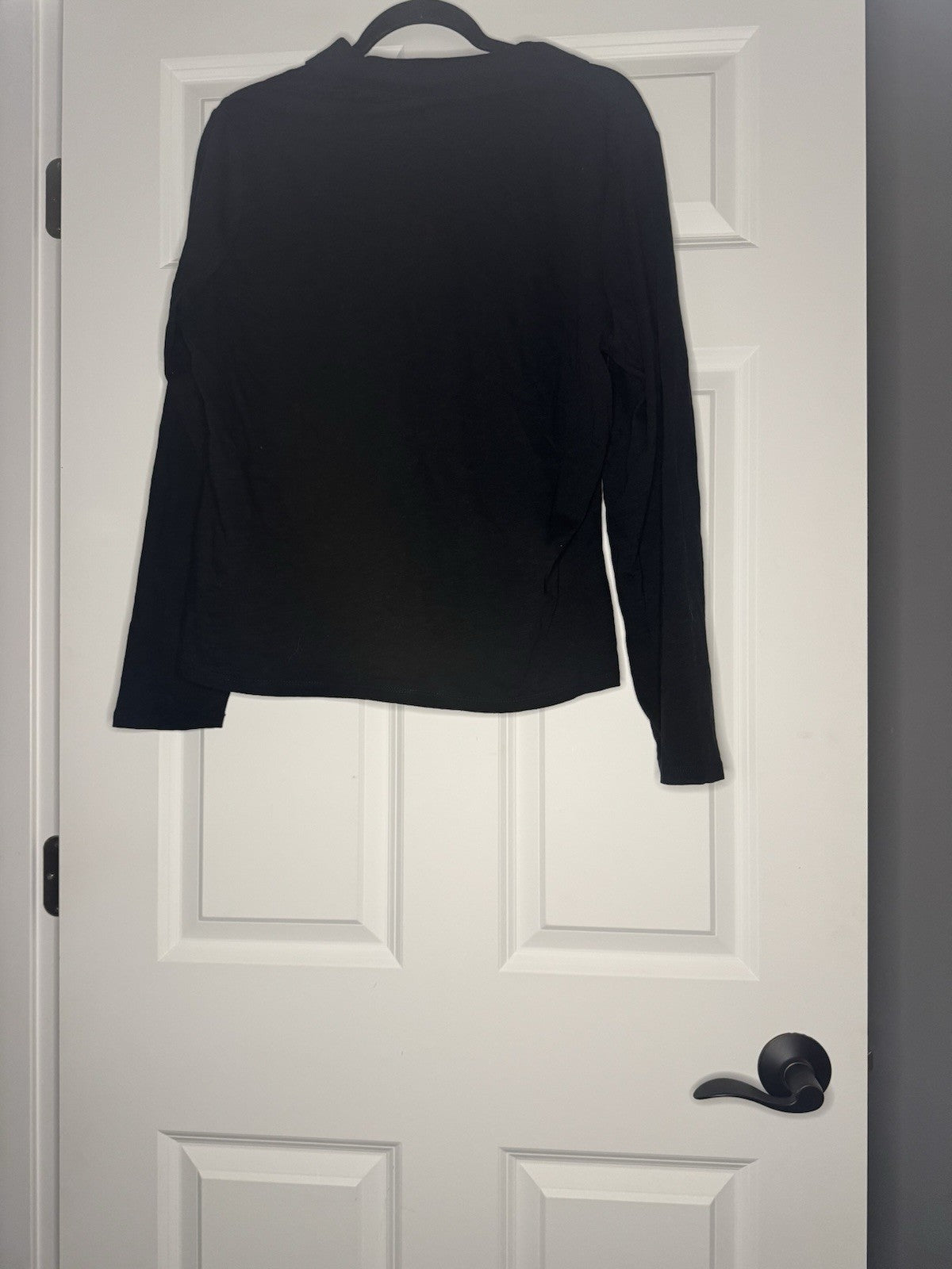 Boden Long Sleeve Polo Large Black Nwt