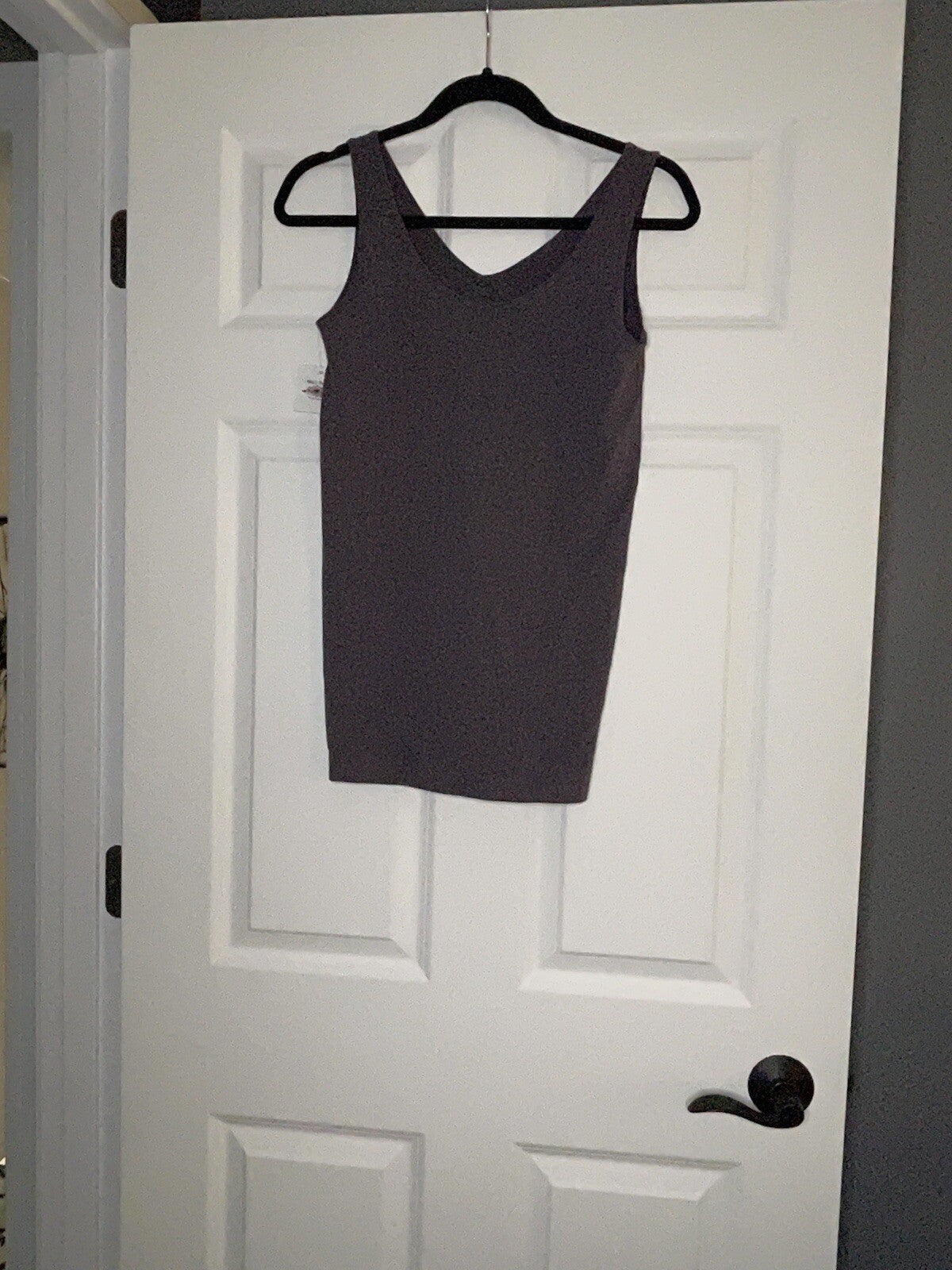 Lucy seamless fat sucker tank plus size gray NWT
