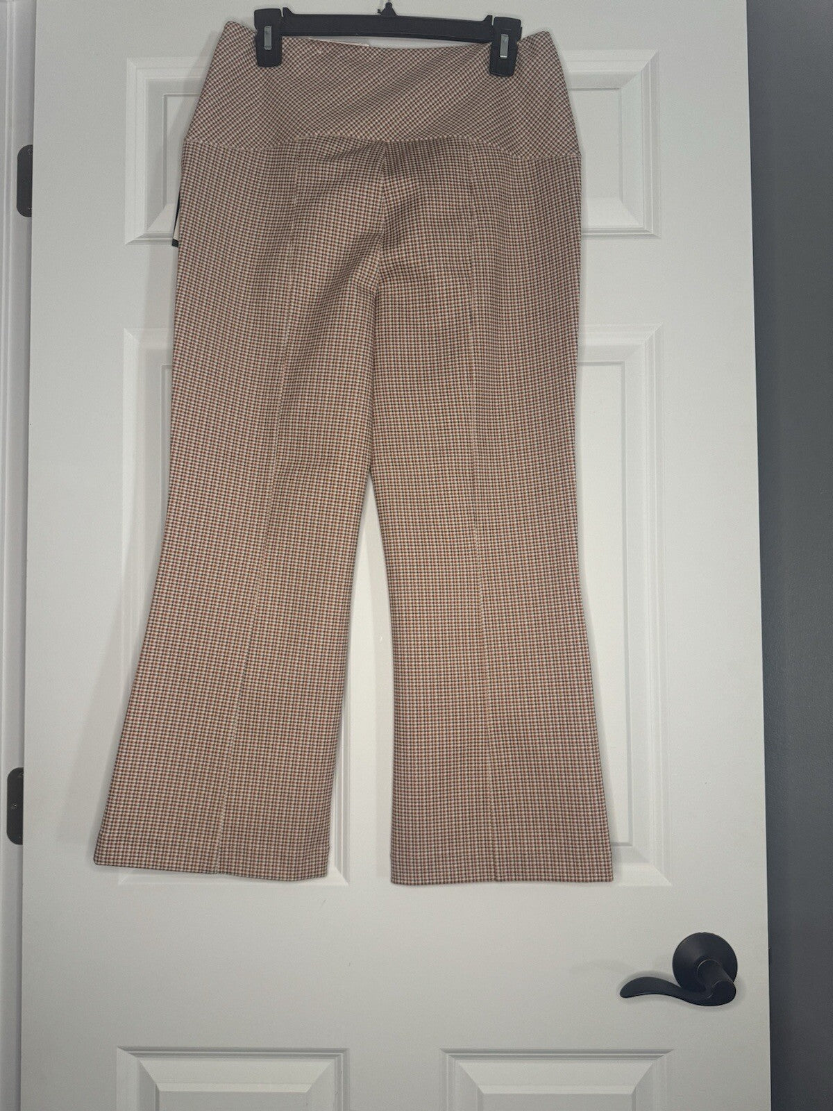 Liverpool Stella Kick Flare Pants 8/29 Orange Green Cream Stripe Nwt 89