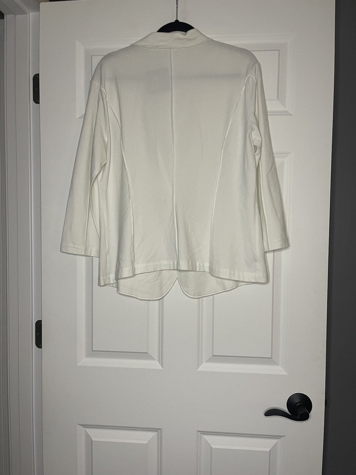 Zozo cardigan Xl 3/4 sleeve ivory NWT