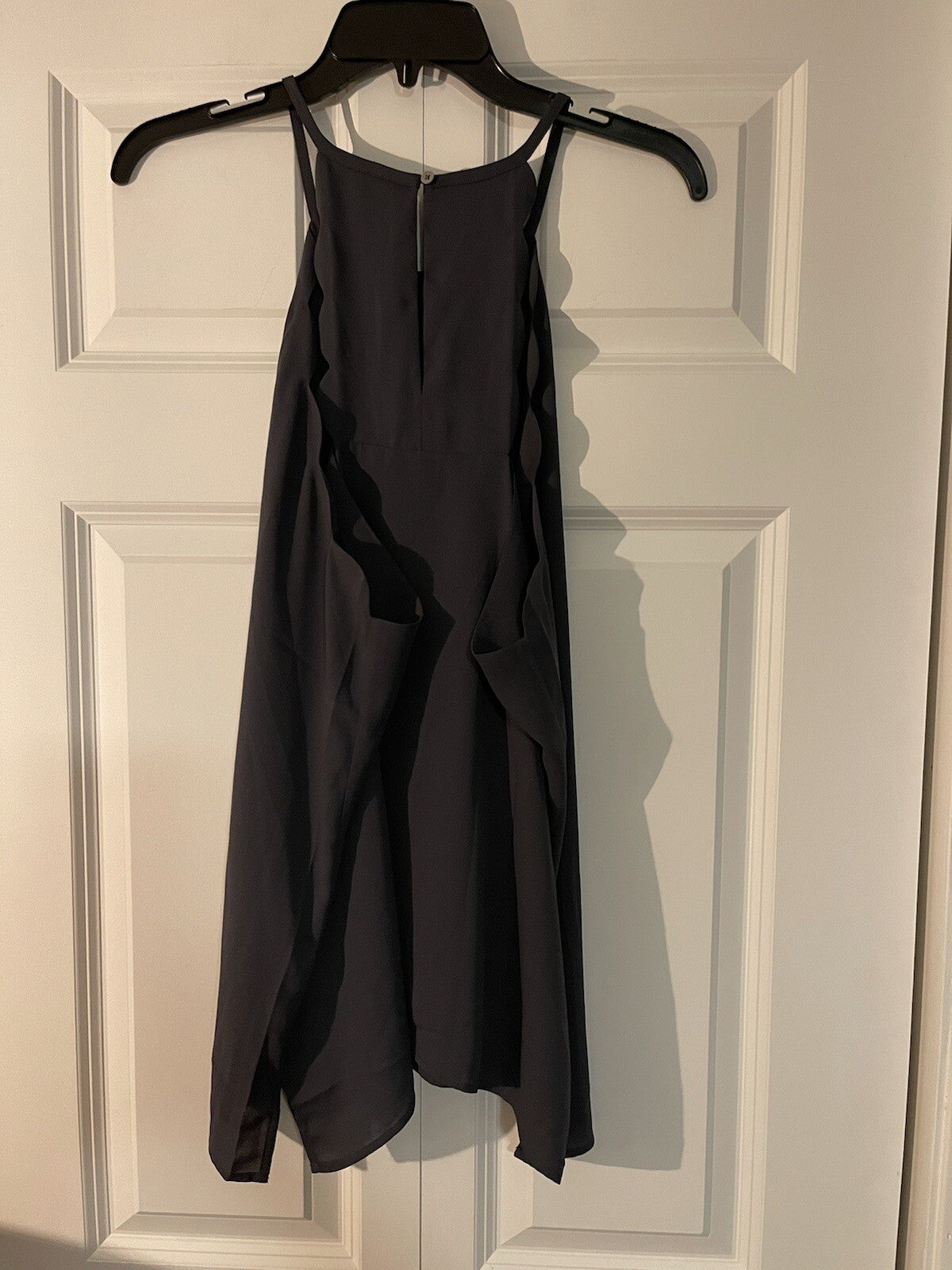 Ann Taylor loft sleeveless blouse gray xl nwt