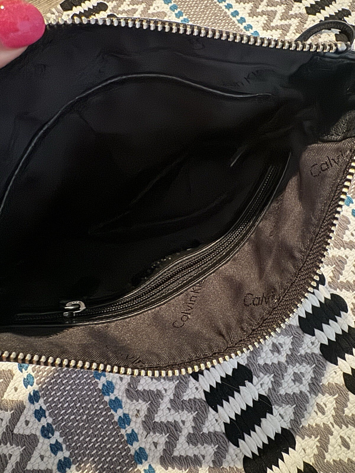 Calvin Klein Black Crossbody Purse