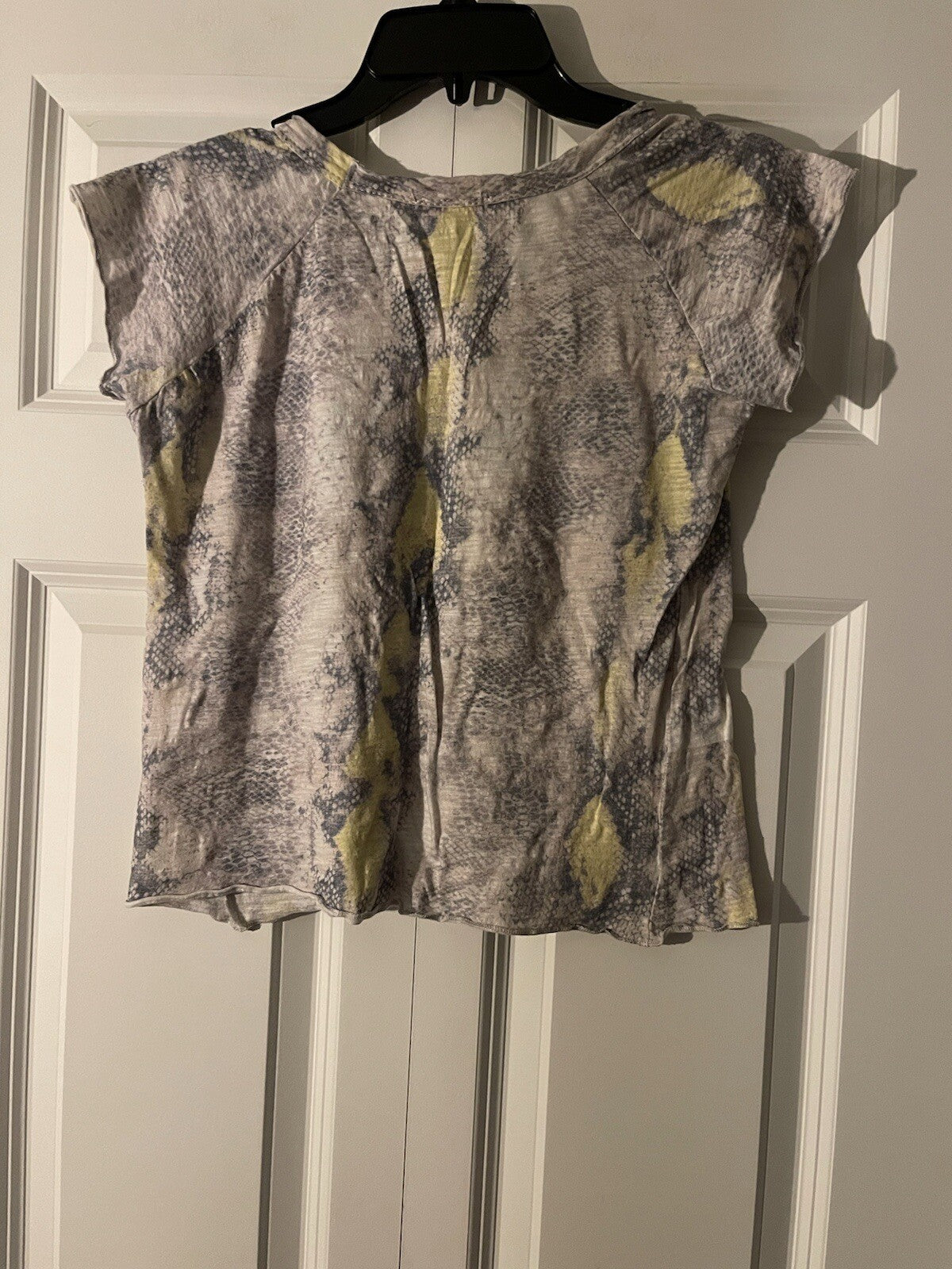 Olivaceous short sleeve blouse size small
