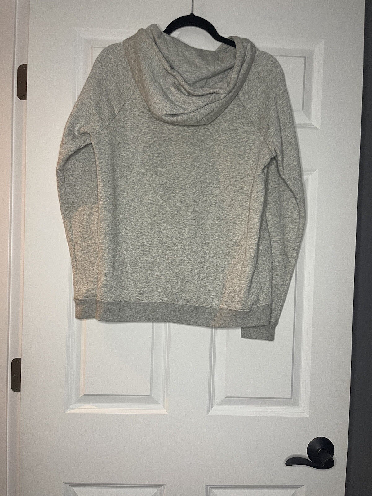 Nike hooded sweatshirt light gray small