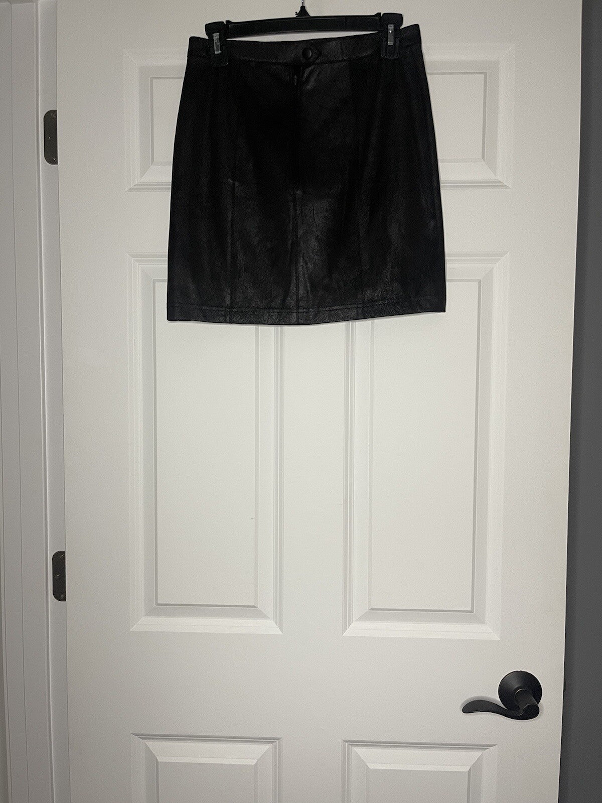 Free people black metallic skirt small With Cinching