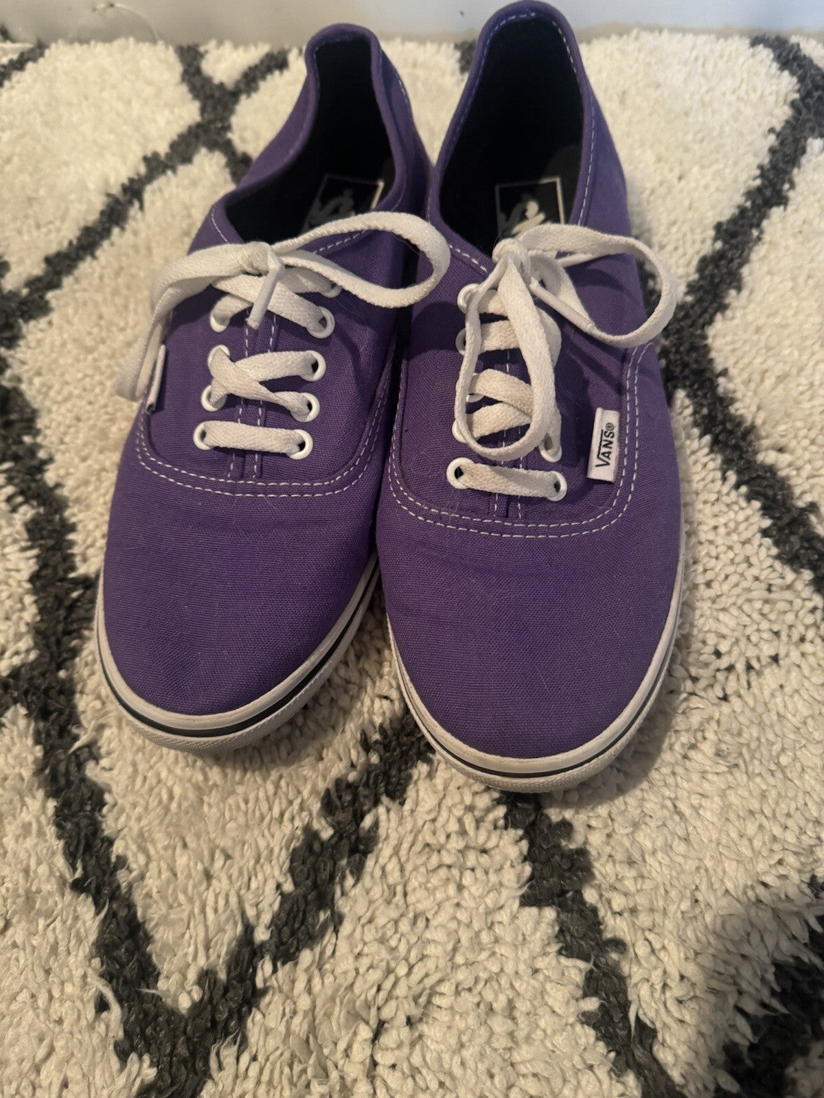 Vans Sneakers Size 7.5 Purple