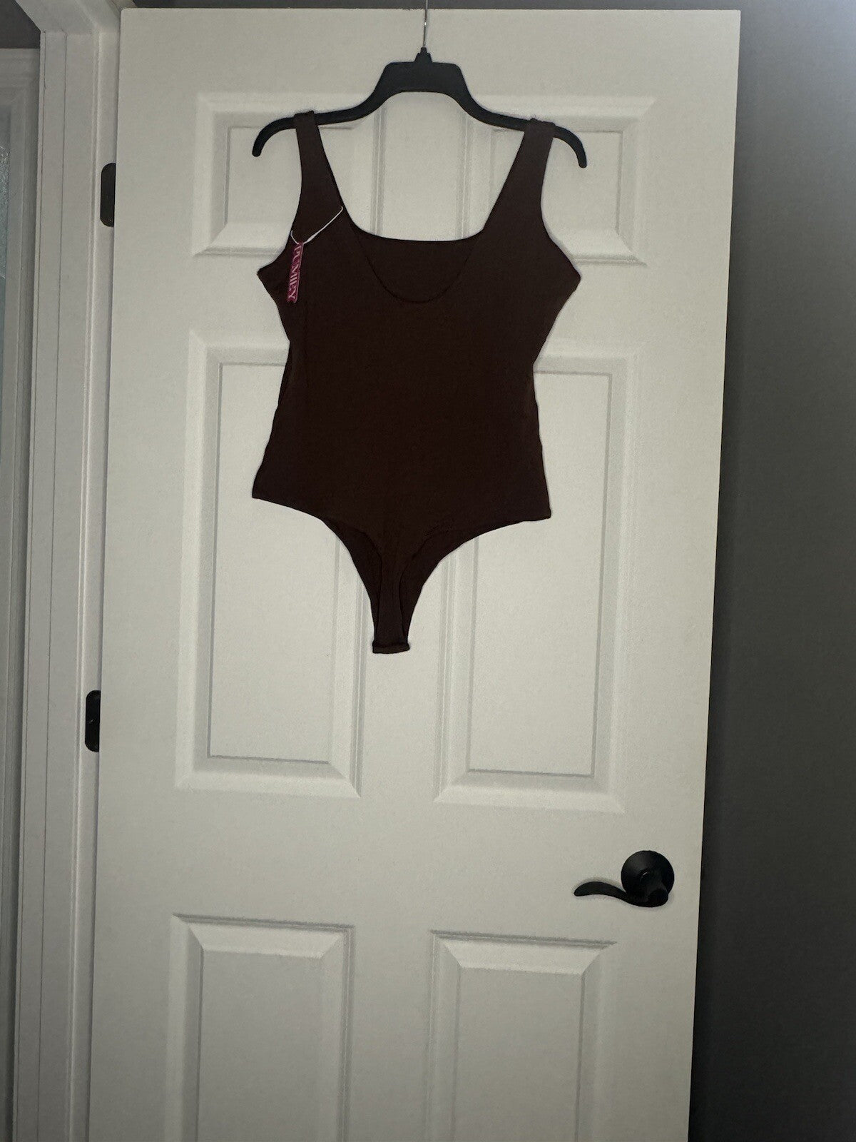 Pumiey Sleeveless Bodysuit Brown Xl Nwt