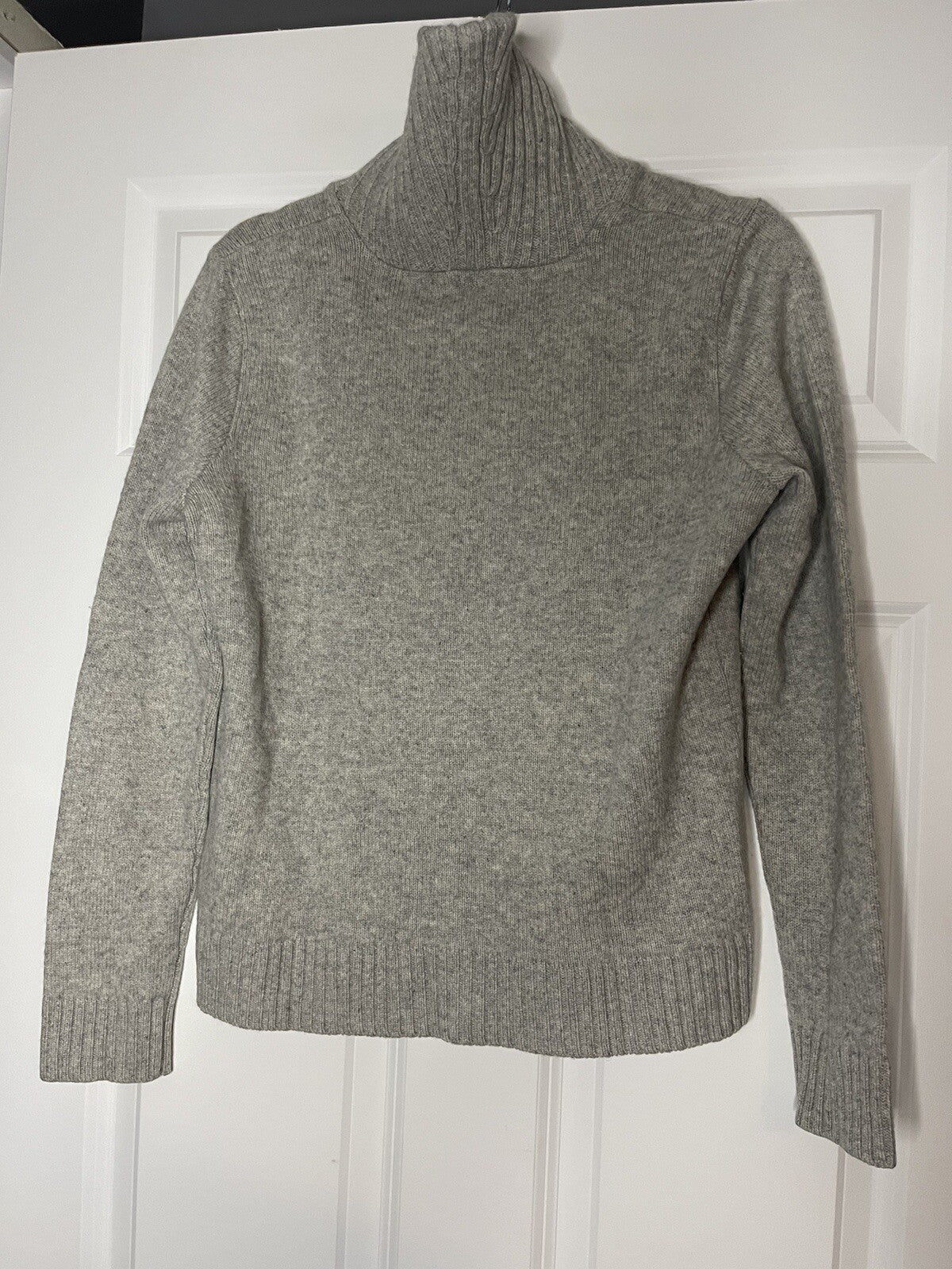 Ralph Lauren Sweater Medium Gray Cashmere And Wool