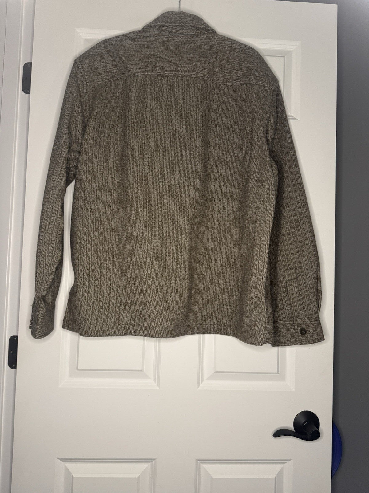 Hm Mens Relaxed Fit Jacket Xl Brown Mix