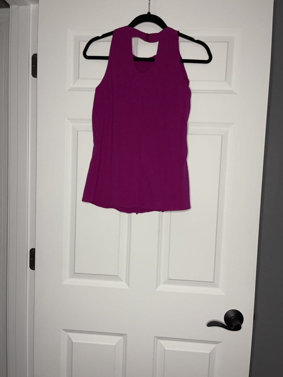 Trulli sleeveless blouse xs pink ruffle layered