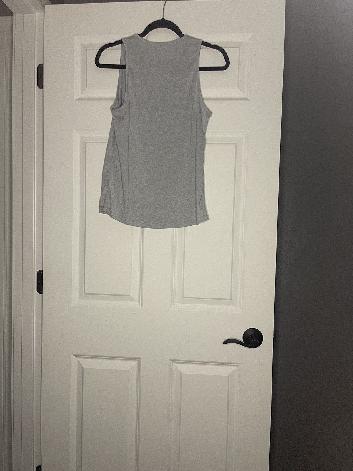 Nike Dri Fit Tank Small Light Gray Heathered