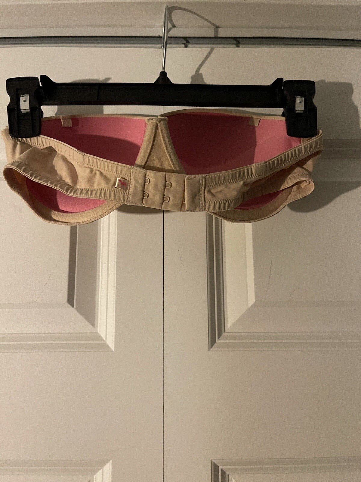 Pink strapless wear everywhere multi wear pushup 34c