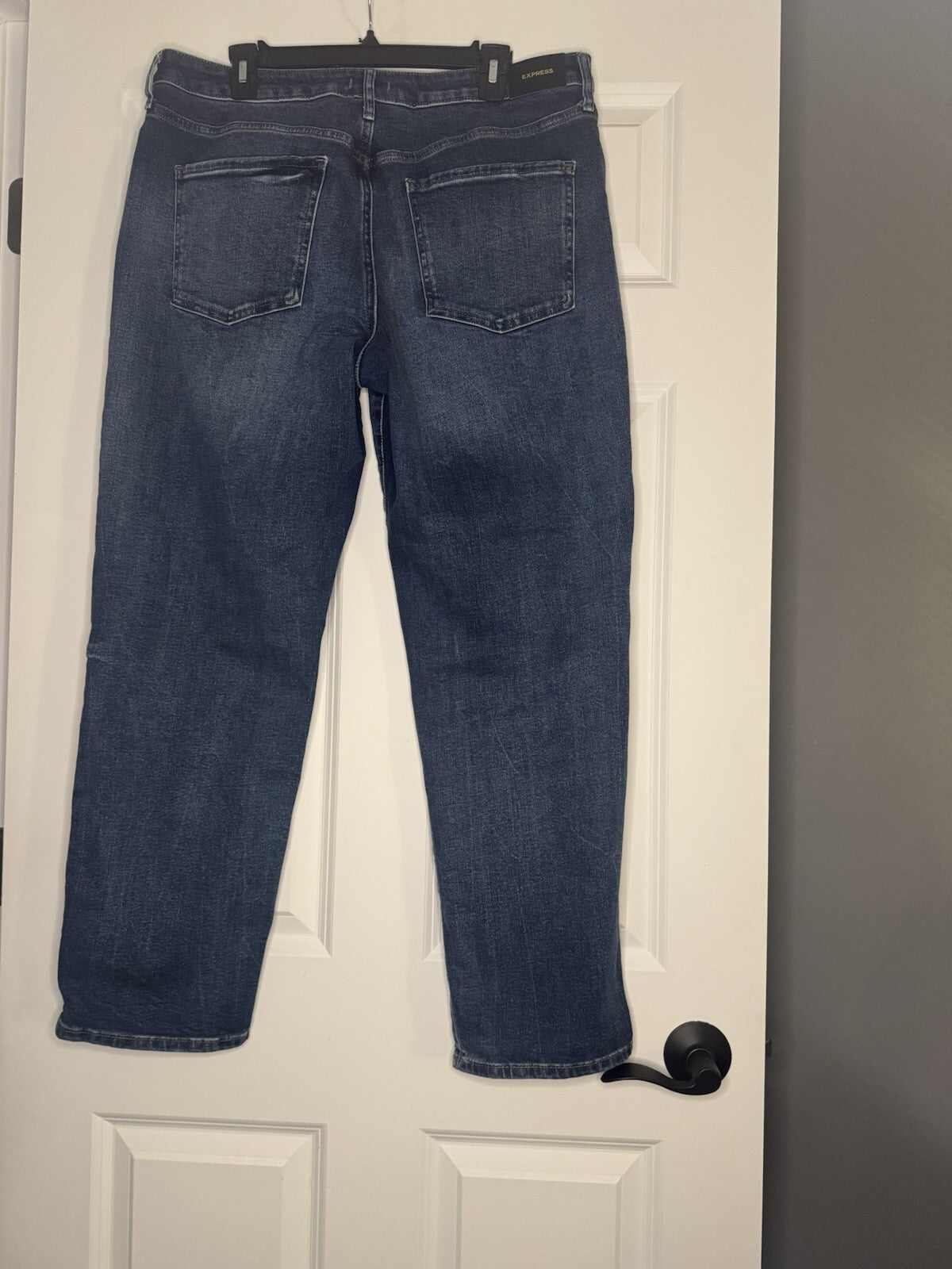 Express Boyfriend Midrise Jeans 14 Long Wore Once