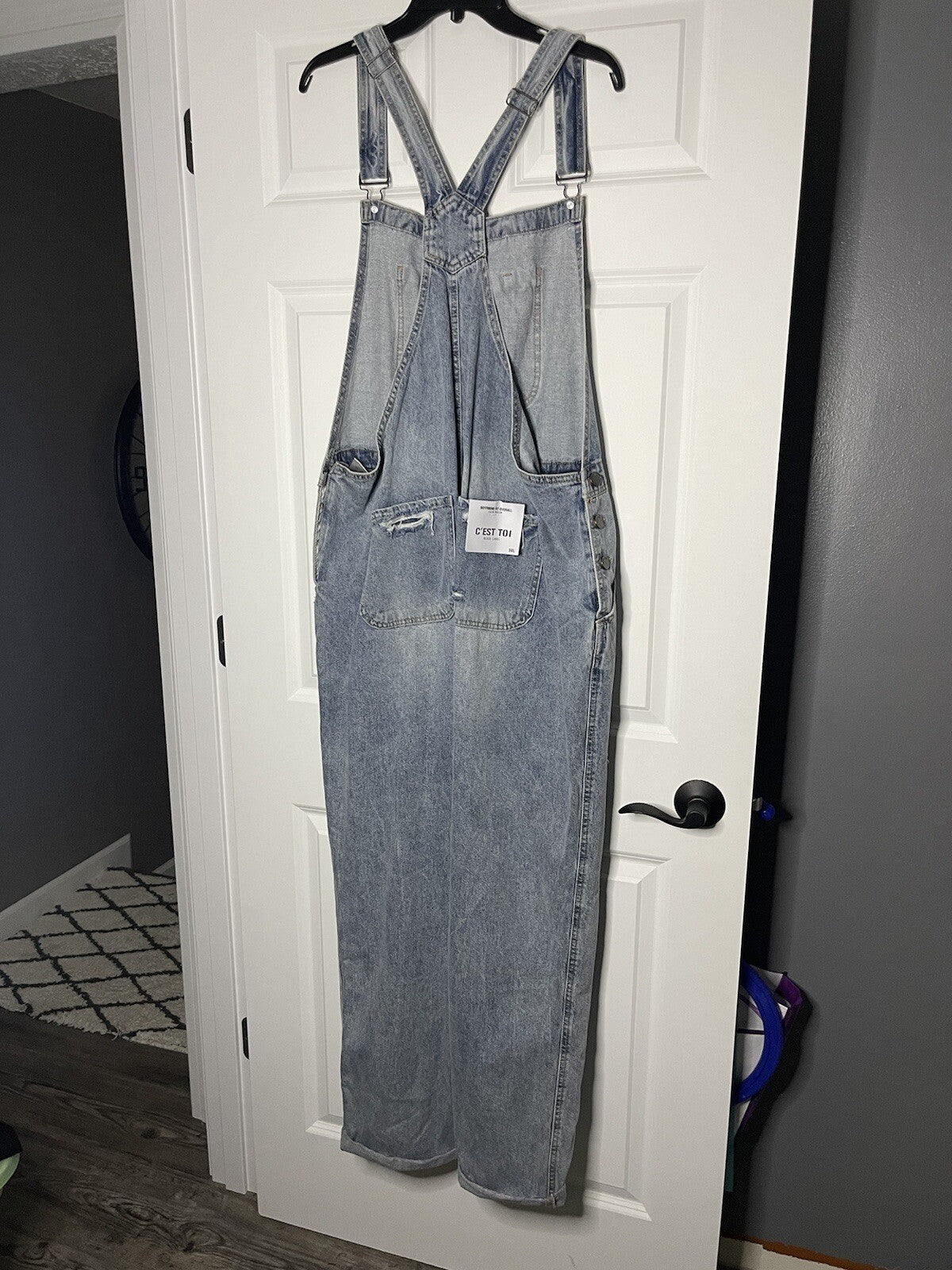 C’est Toi black label overall jeans 3xl NWT
