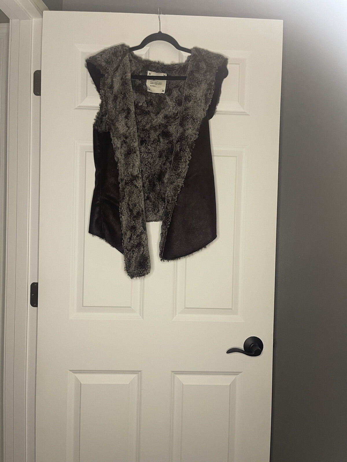 Dylan Vest With Hood Small Brown Polyester Multi Inside