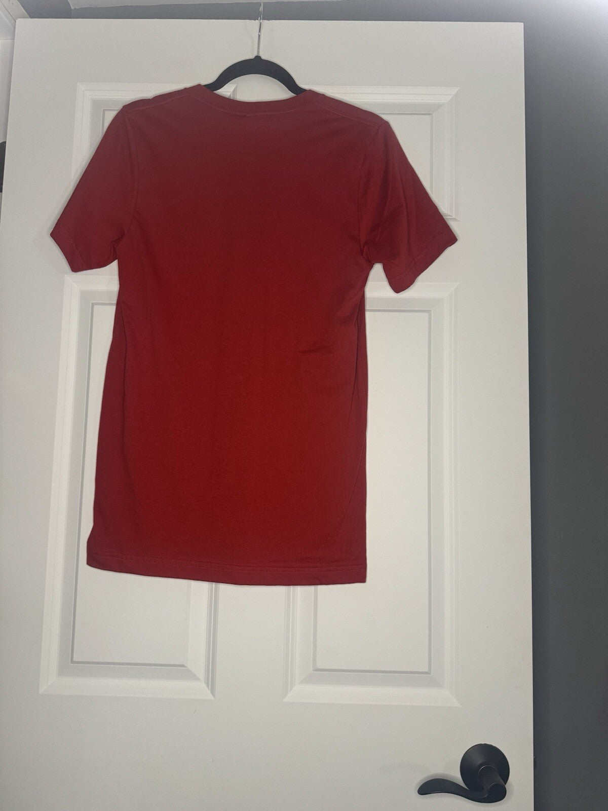 Bella Canvas T Shirt Red Tis The Season To Get Tipsy Red Black Lettering