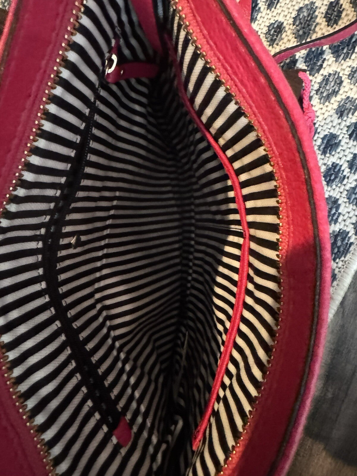 Kate Spade Pink Crossbody With Dust Cover In Good Condition