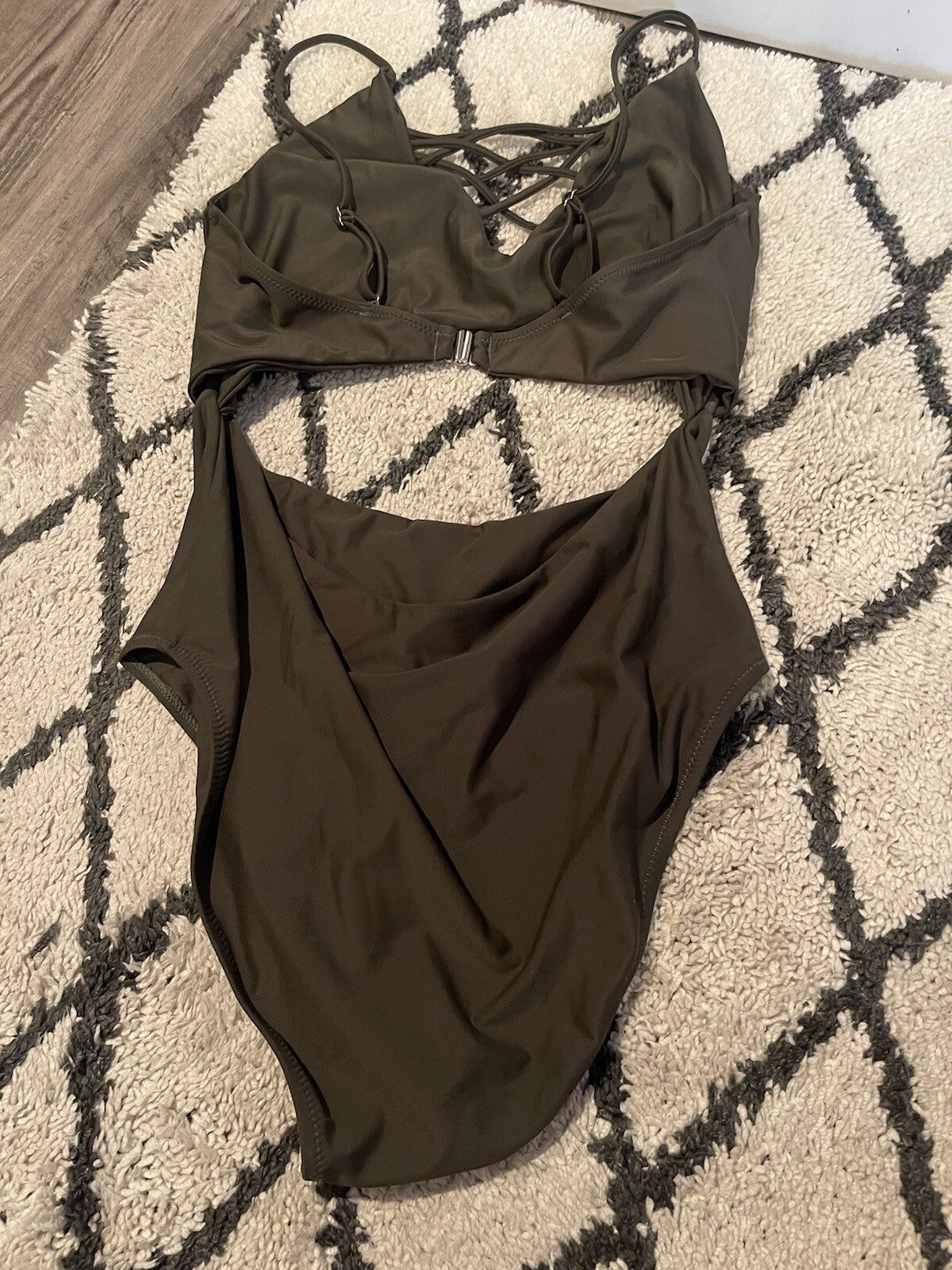 Cupshe One Piece Green Swimsuit Xl