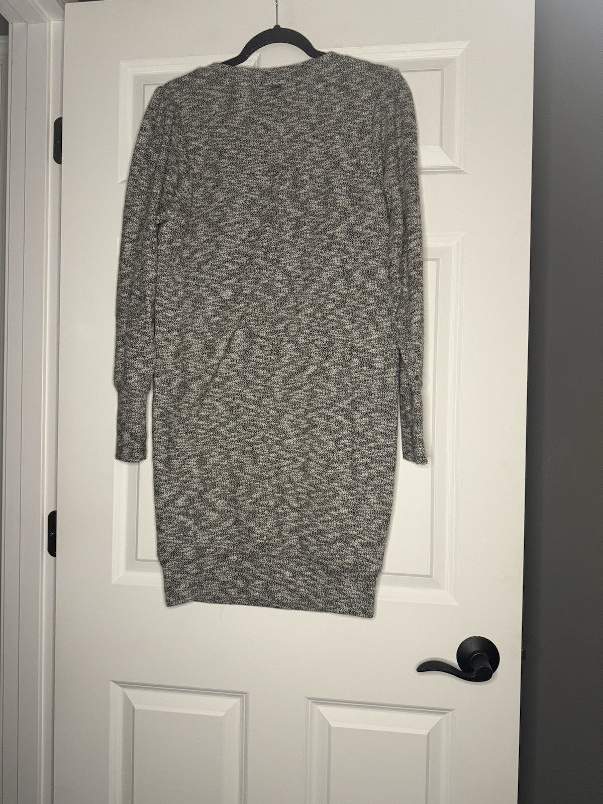 Prana Sweater Dress Small Super Soft Black White Mix