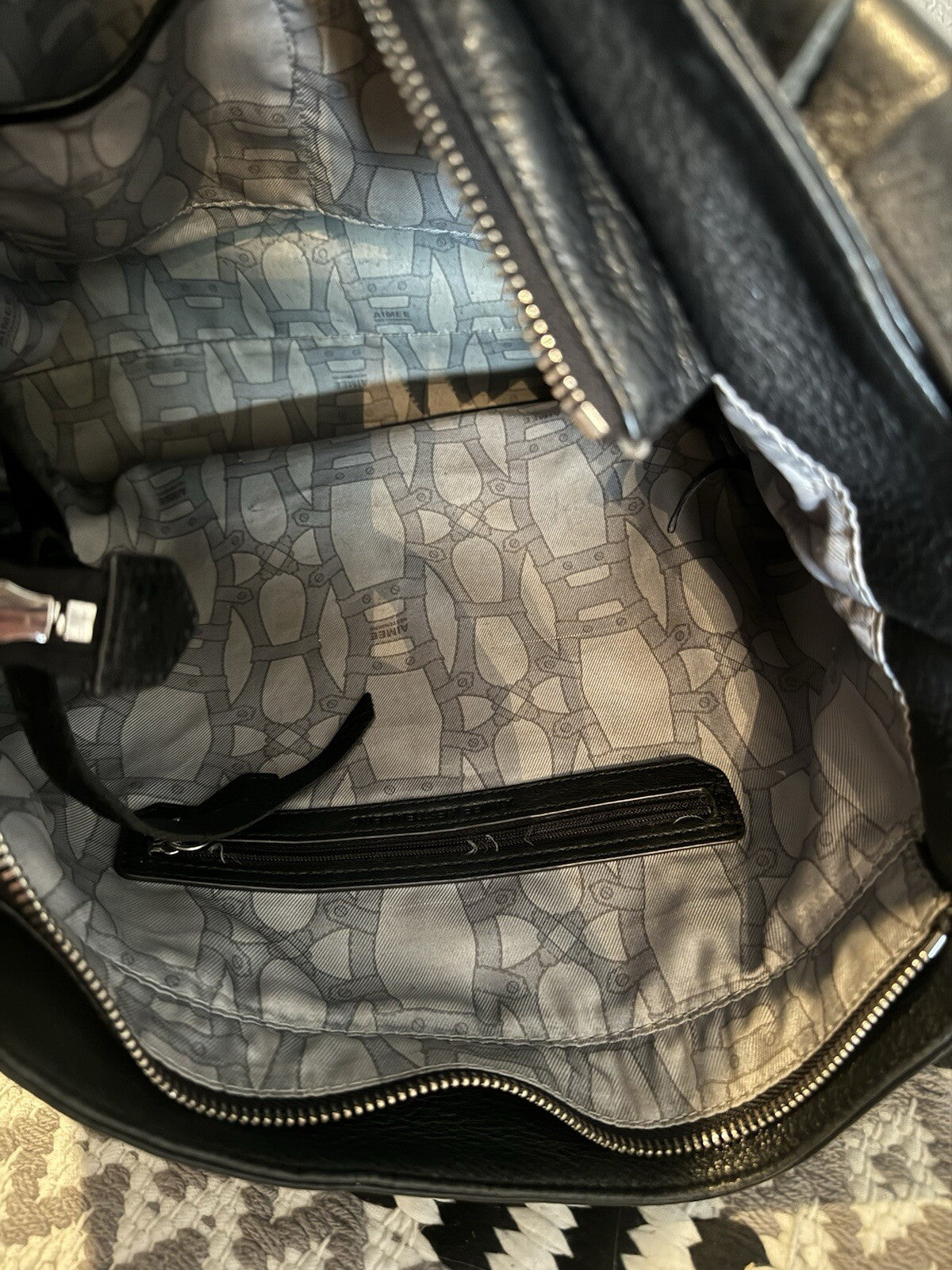 Aimee Kestenberg Purse Black In Excellent Condition