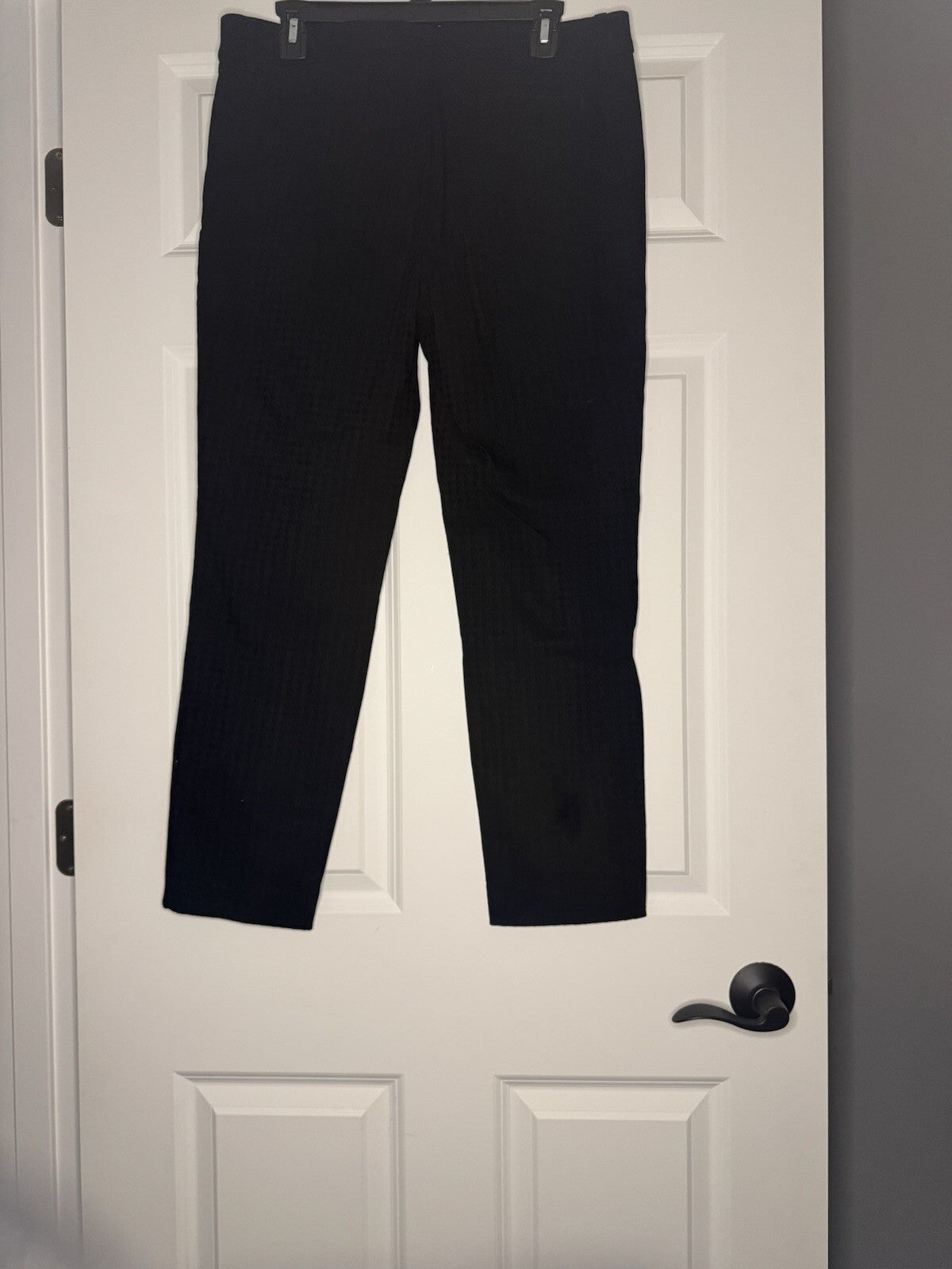 Lila Rose Slacks Black Checkered Size 12