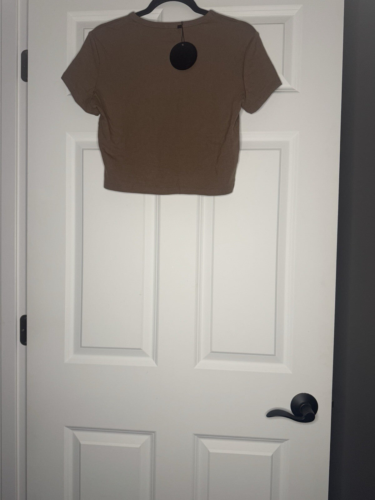 Chyrii 2 Piece Outfit Short Sleeve And Skirt Xl Brown Nwt