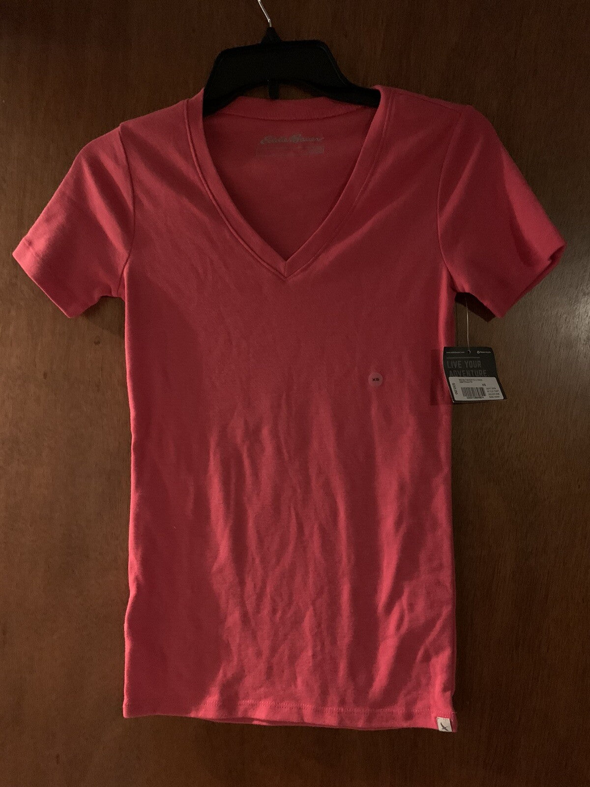 Eddie Bauer V Neck Tee Xs Nwt