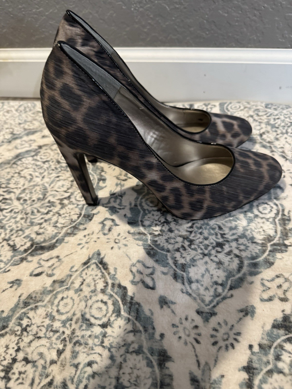 The Limited Brown And Black Animal Print Pumps Size 9