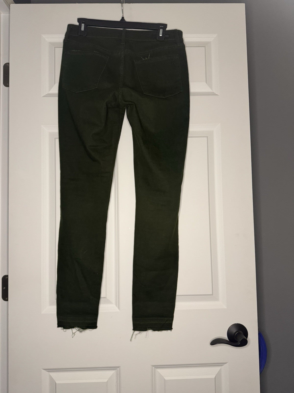 Articles Of Society Skinny Jeans Green Distressed 28