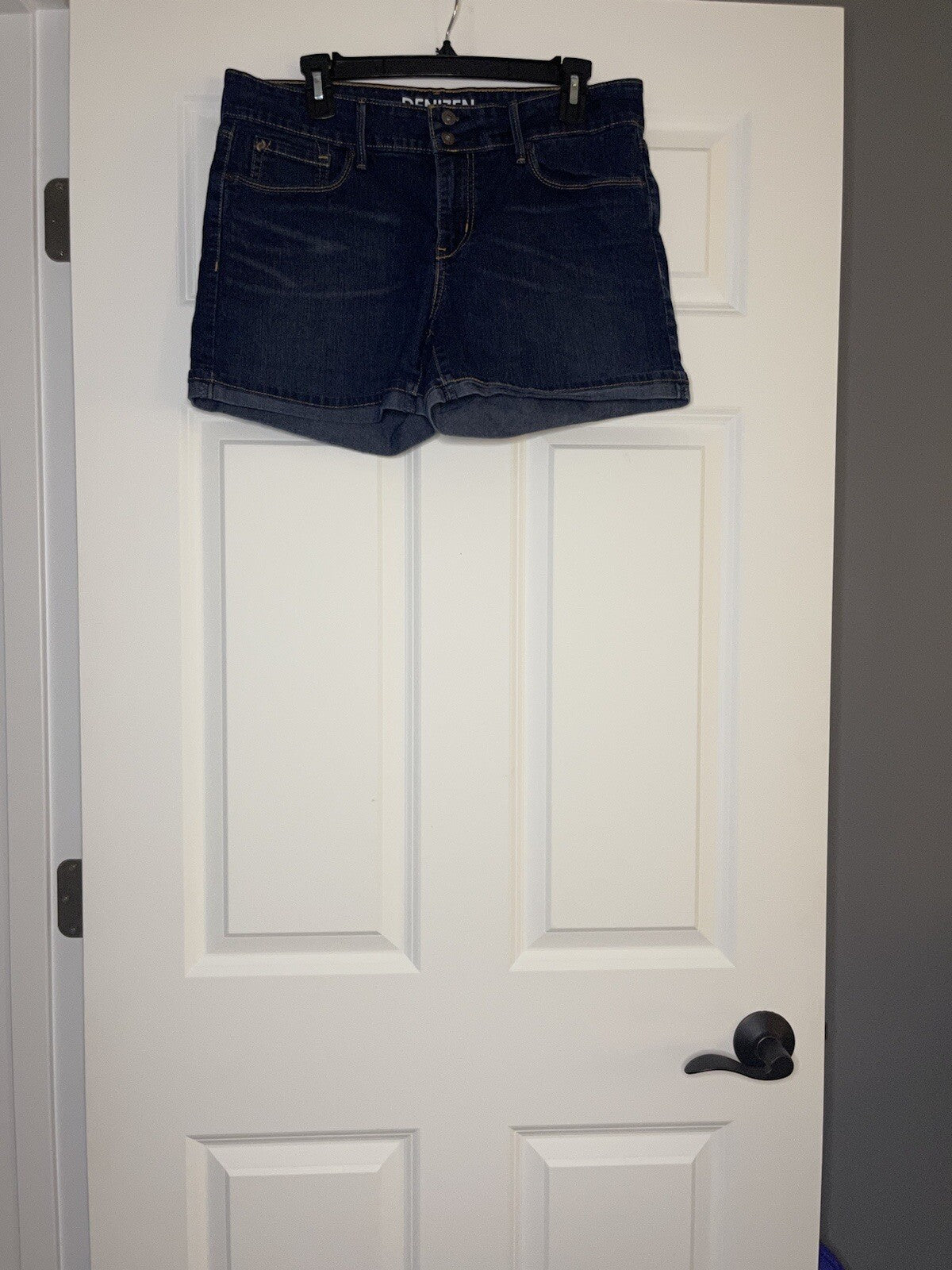 Denizen levi jean shorts size 10 blue