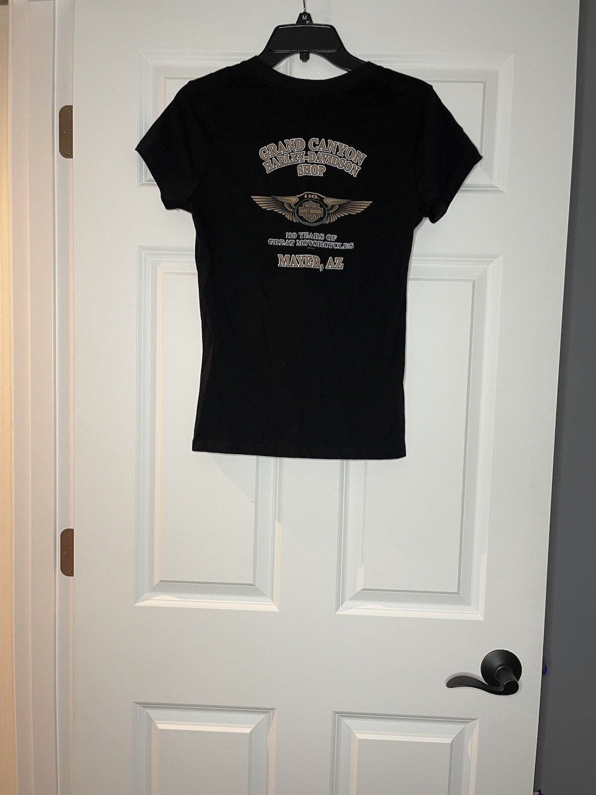 Harley Davidson grand canyon mayer az size small t shirt black NWT