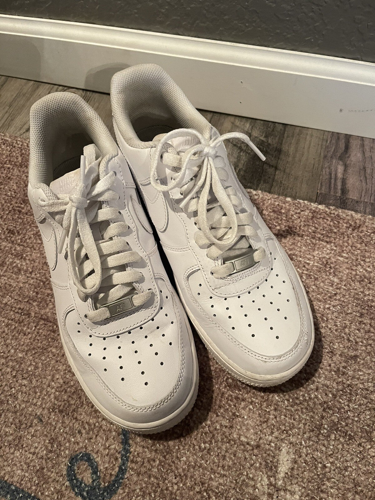 Nike Air Force 1 Sneakers White Size 9.5 