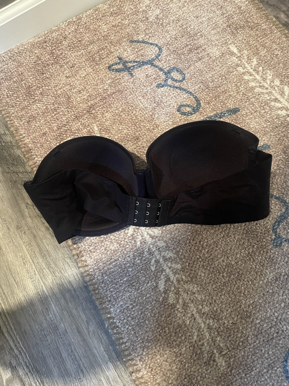 Aerie strapless bra black 38c