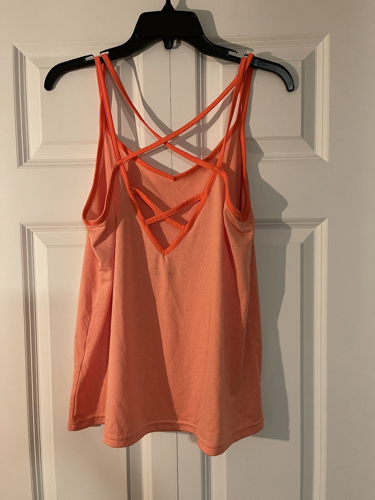 Under Armour loose heatgear tank large orange