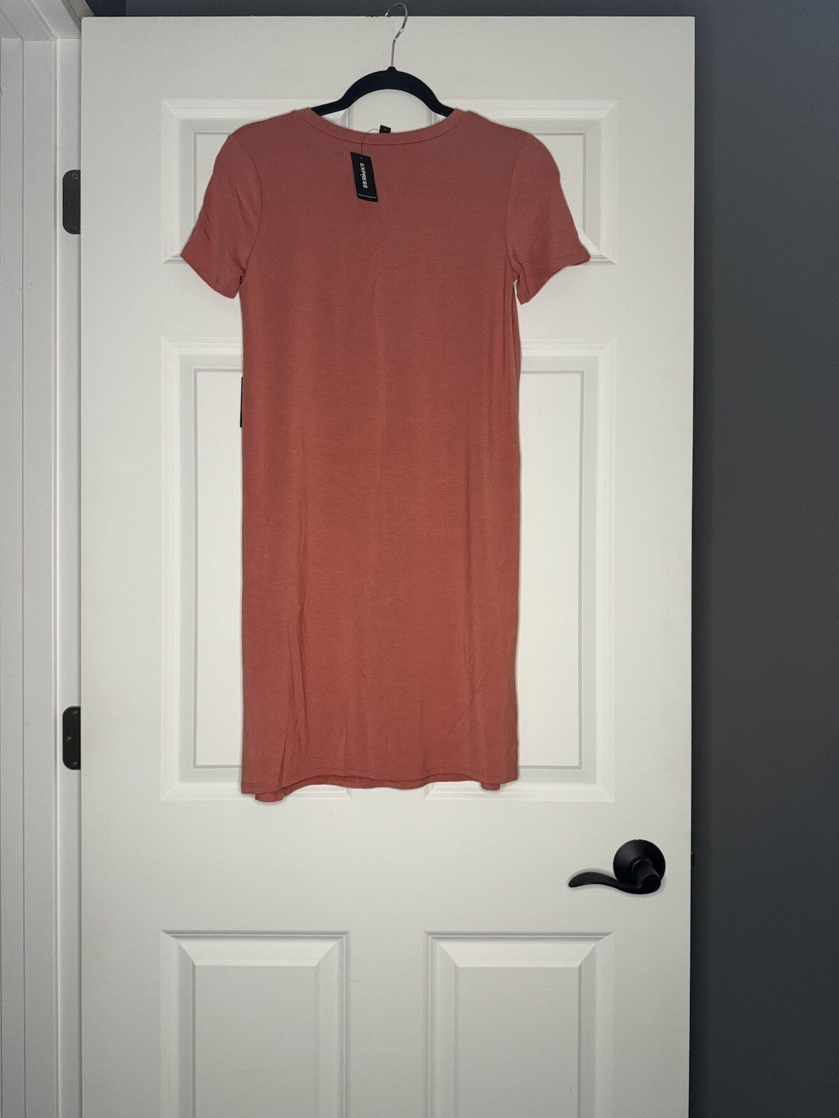 Express Short Sleeve Dress XS Mauve Nwt