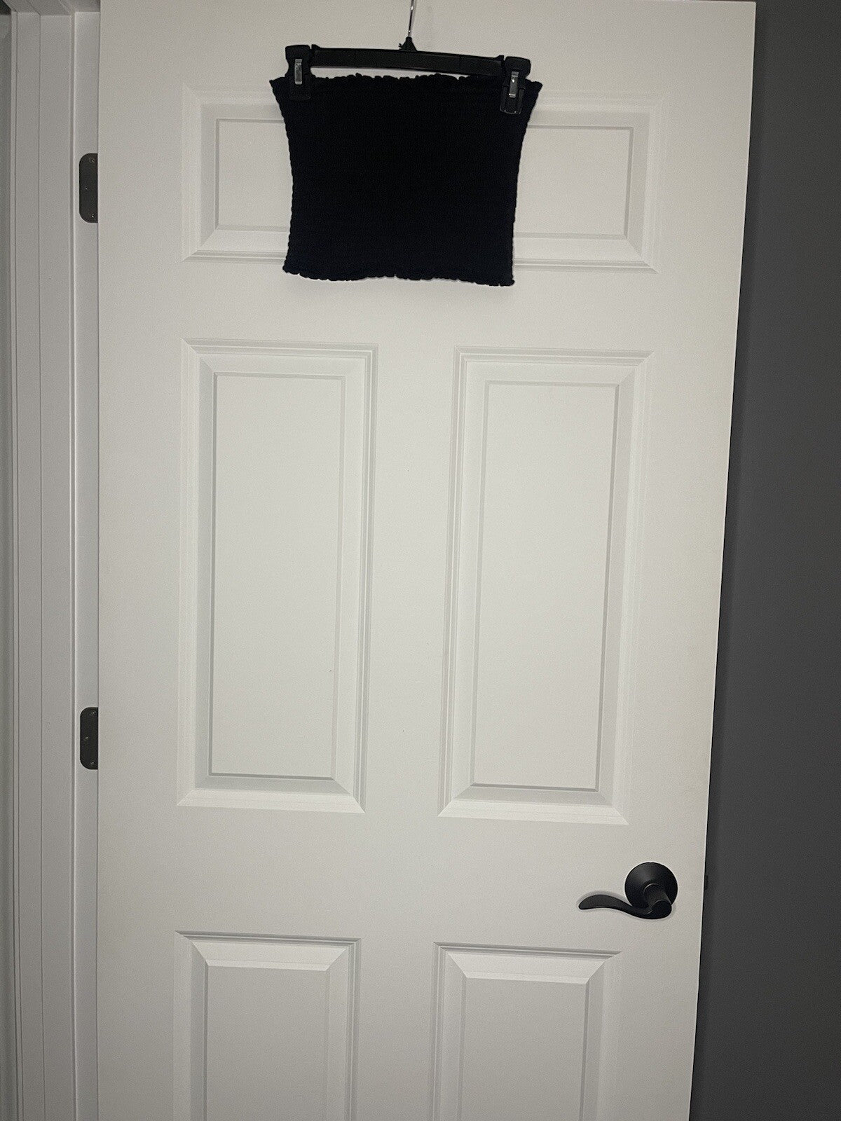 Hollister cropped tube top medium black