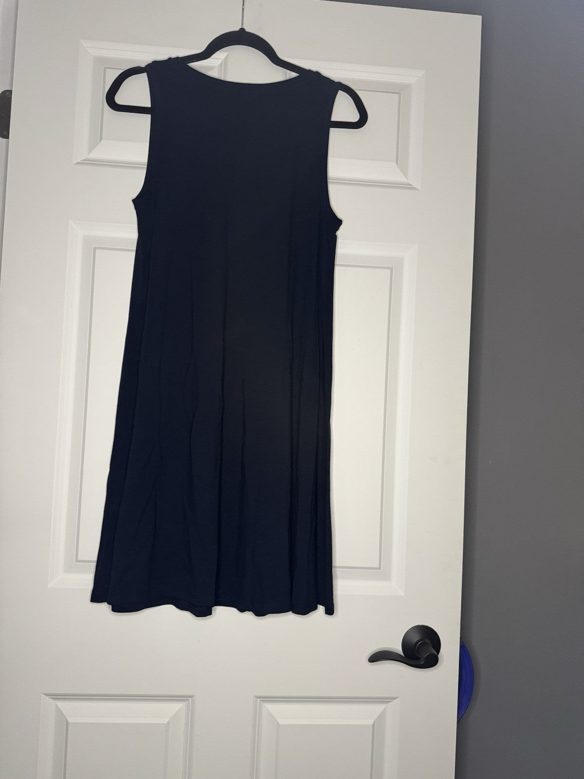 Loft Sleeveless Dress Navy Small Nwt 59.99