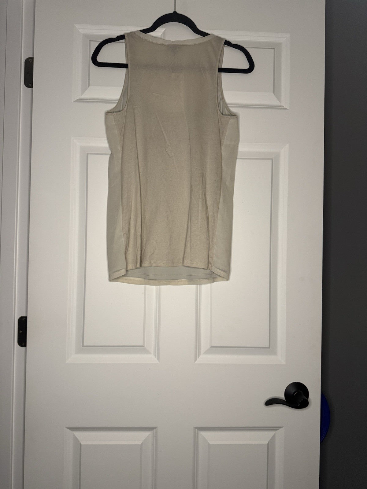 Express Sleeveless Top Beige W Silver Multi Sequins And Beading Small Nwt